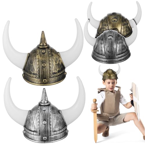 FUNNETOYU 4stücke Mittelalterlicher Wikingerhut Mit Hörnern Für Themenpartys Halloween Und Karneval Bequemer Helm Aus Leichten Materialien Für Erwachsene Und Junge Mädchen FUNNETOYU 4stücke Mittelalterlicher Wikingerhut Mit Hörnern Für Themenpartys Halloween Und Karneval Bequemer Helm Aus Leichten Materialien Für Erwachsene Und Junge Mädchen von FUNNETOYU