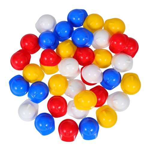 FUNNETOYU 40 Stück Teiliges Mini sicherheitshelm Robustem Kunststoff Vielseitige Puppenhüte und Partydekoration Farbenfrohe Minihelme für Kuchen Weinflaschen Haustiere und Bastelprojekte FUNNETOYU 40 Stück Teiliges Mini sicherheitshelm Robustem Kunststoff Vielseitige Puppenhüte und Partydekoration Farbenfrohe Minihelme für Kuchen Weinflaschen Haustiere und Bastelprojekte von FUNNETOYU