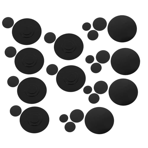 FUNNETOYU 40 Stück runder Modellsockel Basis für Figuren Miniaturbasis Mini-Rundsockel für Puppe einfache Mini-Puppenbasis Basen für Minipuppen Basis für Miniaturpuppen Acryl Black FUNNETOYU 40 Stück runder Modellsockel Basis für Figuren Miniaturbasis Mini-Rundsockel für Puppe einfache Mini-Puppenbasis Basen für Minipuppen Basis für Miniaturpuppen Acryl Black von FUNNETOYU
