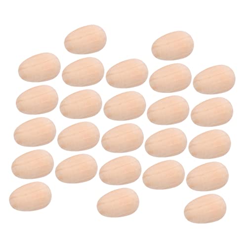 FUNNETOYU 40 Stück simulierte Eier aus Holz DIY Ostereier Pfannkuchen Omelette Osterhandwerksvorräte Holzspielzeug Holzeier Holzeier zum Basteln leeres Holzhandwerk hölzern FUNNETOYU 40 Stück simulierte Eier aus Holz DIY Ostereier Pfannkuchen Omelette Osterhandwerksvorräte Holzspielzeug Holzeier Holzeier zum Basteln leeres Holzhandwerk hölzern von FUNNETOYU