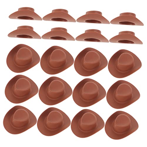 FUNNETOYU 40Stücke Mini Cowboy Hüte aus Winzige Hüte für Puppen Deko für Partys und Bastelprojekte Unisex Spielzeughüte Klassischem für DIY Puppenaccessoires FUNNETOYU 40Stücke Mini Cowboy Hüte aus Winzige Hüte für Puppen Deko für Partys und Bastelprojekte Unisex Spielzeughüte Klassischem für DIY Puppenaccessoires von FUNNETOYU