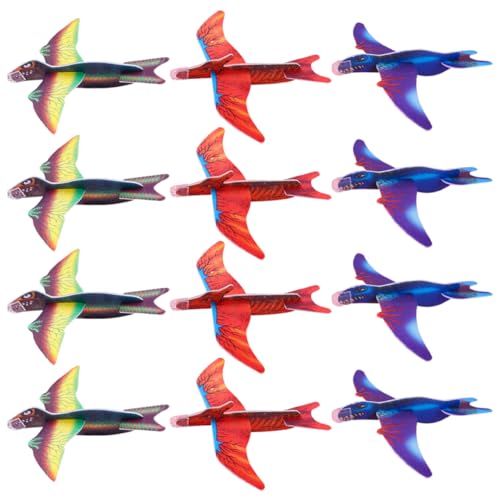 FUNNETOYU 48 Stück Dinosaurier Flugzeug spielzeuge im Klassenzimmer Segelflugzeug Flugzeuge Flugzeuggleiter aus Schaumstoff Schaumflugzeug Eva FUNNETOYU 48 Stück Dinosaurier Flugzeug spielzeuge im Klassenzimmer Segelflugzeug Flugzeuge Flugzeuggleiter aus Schaumstoff Schaumflugzeug Eva von FUNNETOYU