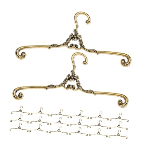 FUNNETOYU 48 Stück Doll House Metall -Kleidung Rack Puppenkleidung Aufbewahrungsständer Mini-draht-kleiderständer Puppenhaus-kleiderbügel Puppenkleidung Display -kleiderbügel Miniaturbügel FUNNETOYU 48 Stück Doll House Metall -Kleidung Rack Puppenkleidung Aufbewahrungsständer Mini-draht-kleiderständer Puppenhaus-kleiderbügel Puppenkleidung Display -kleiderbügel Miniaturbügel von FUNNETOYU