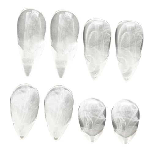 FUNNETOYU 4Paare Vampirzähne Kreative Reißzähne Für Halloween Transparente Kunstzähne Und Lustige Requisiten Für Cosplay Und Maskenball Deko FUNNETOYU 4Paare Vampirzähne Kreative Reißzähne Für Halloween Transparente Kunstzähne Und Lustige Requisiten Für Cosplay Und Maskenball Deko von FUNNETOYU