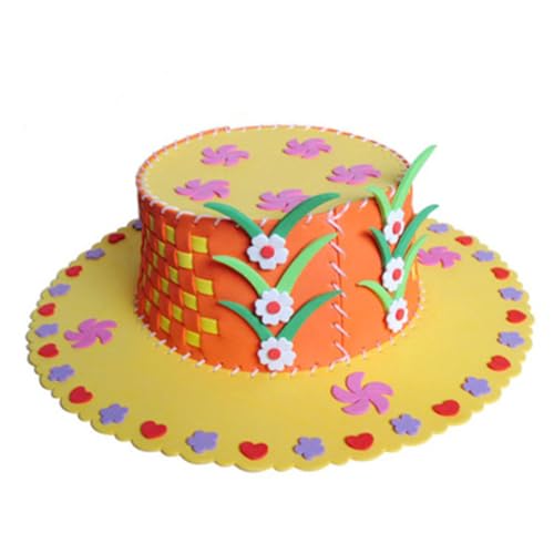 FUNNETOYU 4Stücke DIY Sonnenhut Eva Bastel Hüte für Kreatives und Lernen für Kindergarten und Vorschule Bastel Fähigkeiten zu Fördern FUNNETOYU 4Stücke DIY Sonnenhut Eva Bastel Hüte für Kreatives und Lernen für Kindergarten und Vorschule Bastel Fähigkeiten zu Fördern von FUNNETOYU
