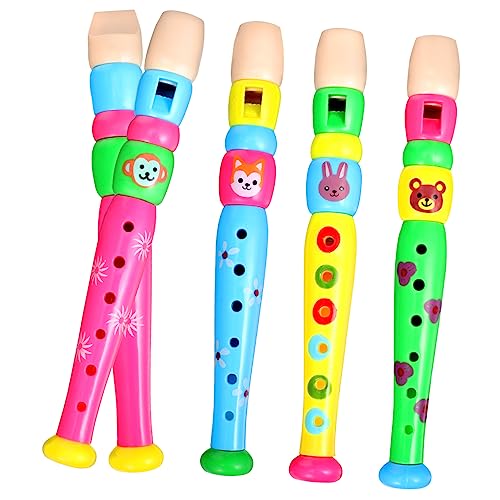 FUNNETOYU 4Stücke Flöten für Pädagogisches Musikspielzeug mit Schalllöchern für Frühschulbildung für Musikkurse und Partys Einfacher Umgang für Anfänger FUNNETOYU 4Stücke Flöten für Pädagogisches Musikspielzeug mit Schalllöchern für Frühschulbildung für Musikkurse und Partys Einfacher Umgang für Anfänger von FUNNETOYU