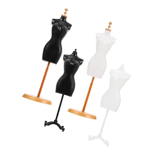 FUNNETOYU 4Stücke Mini Display Rack für Puppenkleider Teiliges und Robustes Kunststoffmaterial für Sicheres und Kreatives Präsentieren von Puppenkleidung Schmuck FUNNETOYU 4Stücke Mini Display Rack für Puppenkleider Teiliges und Robustes Kunststoffmaterial für Sicheres und Kreatives Präsentieren von Puppenkleidung Schmuck von FUNNETOYU