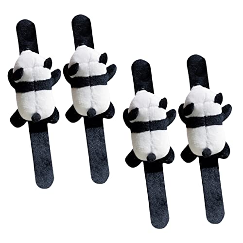 FUNNETOYU 4Stücke Panda Plüsch Armbänder für Tiermuster Slap Armbänder und Langlebig für Spiel und Spaß für Jungen und Mädchen Geeignet FUNNETOYU 4Stücke Panda Plüsch Armbänder für Tiermuster Slap Armbänder und Langlebig für Spiel und Spaß für Jungen und Mädchen Geeignet von FUNNETOYU
