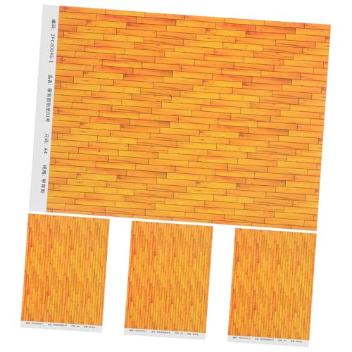 FUNNETOYU 4pcs Miniature Dollhouse Wallpaper Und Bodenbelag Selbst Kleber Peel- Und Stick-DIY-Mini-hausaufkleber Für Dollhouse Dekoration FUNNETOYU 4pcs Miniature Dollhouse Wallpaper Und Bodenbelag Selbst Kleber Peel- Und Stick-DIY-Mini-hausaufkleber Für Dollhouse Dekoration von FUNNETOYU