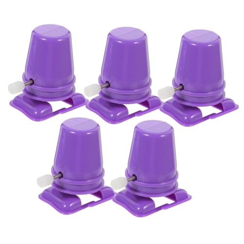 FUNNETOYU 5 Stück Gehbewegungszubehör Roboter Roboterspielzeug mit Beinen Spielzeugroboter Roboter aufziehen Roboterzubehör Laufspielzeugmechanismus Plastik Violett FUNNETOYU 5 Stück Gehbewegungszubehör Roboter Roboterspielzeug mit Beinen Spielzeugroboter Roboter aufziehen Roboterzubehör Laufspielzeugmechanismus Plastik Violett von FUNNETOYU