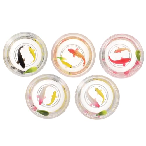FUNNETOYU 5 Stück Puppenhaus Aquarium Mini-Aquarium-Modell Miniatur-szenendekor Mini Klare Schüssel Mini -hausdekorationen Dollhouse Fish Bowl Miniatur Fischglas Miniatur-Aquarium FUNNETOYU 5 Stück Puppenhaus Aquarium Mini-Aquarium-Modell Miniatur-szenendekor Mini Klare Schüssel Mini -hausdekorationen Dollhouse Fish Bowl Miniatur Fischglas Miniatur-Aquarium von FUNNETOYU