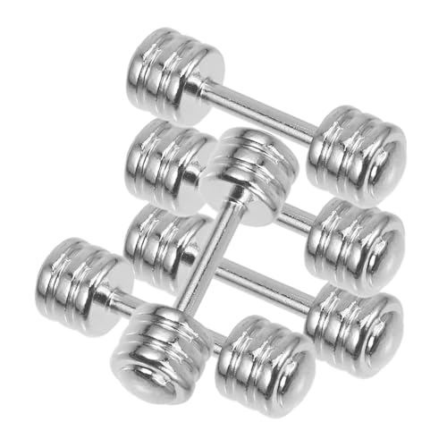 FUNNETOYU 5 Stück Puppenhaus Zubehör Miniatur Fitnessraum Dekoration Gym Modell für Haus und Foto Requisiten von FUNNETOYU