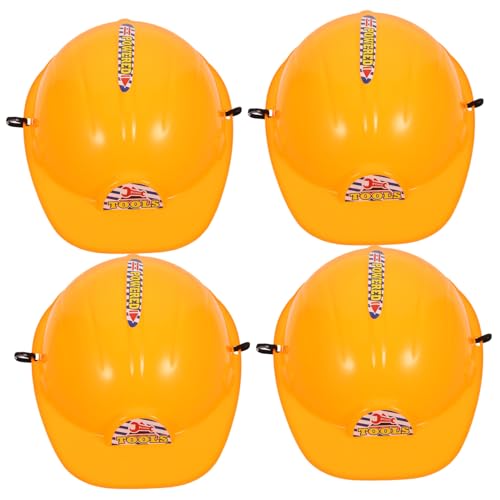 FUNNETOYU 5 Stück Simulations helm Partyhut Bauarbeiter Baustellenhelm Schutzhelm für Baumützen für Anziehhüte bauen für Baumützen Abs Orange FUNNETOYU 5 Stück Simulations helm Partyhut Bauarbeiter Baustellenhelm Schutzhelm für Baumützen für Anziehhüte bauen für Baumützen Abs Orange von FUNNETOYU