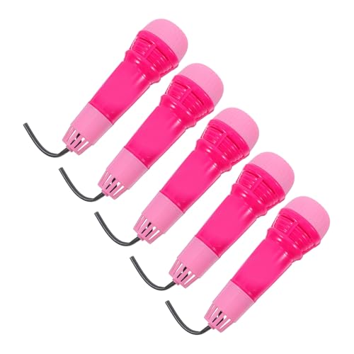 FUNNETOYU 5 Stück Teiliges Echo Mikrofon ohne Batterien Buntes Simulationsmikrofon für Sprachförderung und Kreatives Sicheres Musikspielzeug für Kleinkinder und Zufällige Farbe FUNNETOYU 5 Stück Teiliges Echo Mikrofon ohne Batterien Buntes Simulationsmikrofon für Sprachförderung und Kreatives Sicheres Musikspielzeug für Kleinkinder und Zufällige Farbe von FUNNETOYU