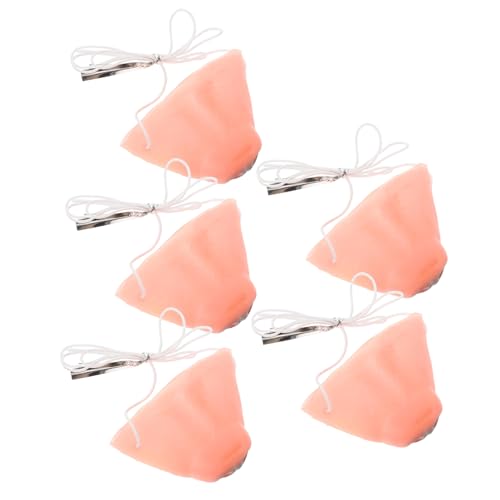 FUNNETOYU 5 Stück Teiliges Hundeschnauzen Cosplay Realistische Party Requisite für Karneval Halloween Kostümparty Leichtes Komfortables Material Langlebig und Hautfreundlich für von FUNNETOYU