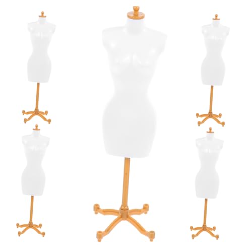 FUNNETOYU 5 Stück Teiliges Miniatur Puppen kleiderständer aus Kunststoff Glatte Oberfläche Stabiler Mini Mannequin für Puppenkleidung Sicher und Kinderspielgeeignet für Puppenhaus Zubehör FUNNETOYU 5 Stück Teiliges Miniatur Puppen kleiderständer aus Kunststoff Glatte Oberfläche Stabiler Mini Mannequin für Puppenkleidung Sicher und Kinderspielgeeignet für Puppenhaus Zubehör von FUNNETOYU