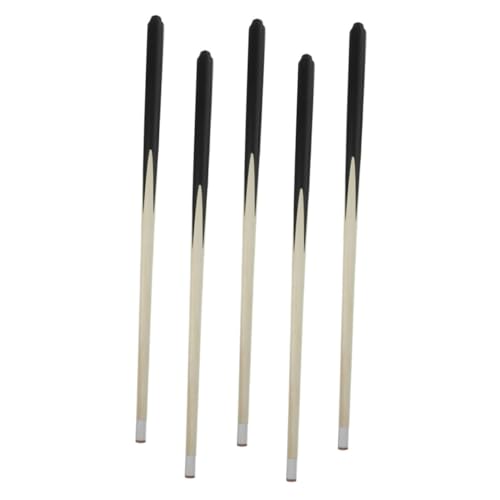 FUNNETOYU 5 Stück Teiliges Queue Set aus Holz Kindgerechte Kurze Pool Sticks für Tischbillard Kompakt Tragbar Verzugsbeständig Spielerisches Geschicklichkeits Training für Jungen und FUNNETOYU 5 Stück Teiliges Queue Set aus Holz Kindgerechte Kurze Pool Sticks für Tischbillard Kompakt Tragbar Verzugsbeständig Spielerisches Geschicklichkeits Training für Jungen und von FUNNETOYU
