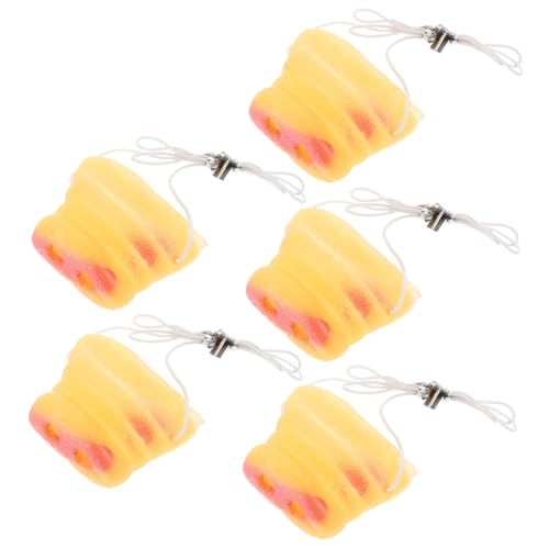 FUNNETOYU 5 Stück Teiliges Realistische Schweinenasen Tierkostüm Nase aus Vinyl Langlebig Stabil Leicht für Karneval Cosplay Party Dekoration für Erwachsene von FUNNETOYU
