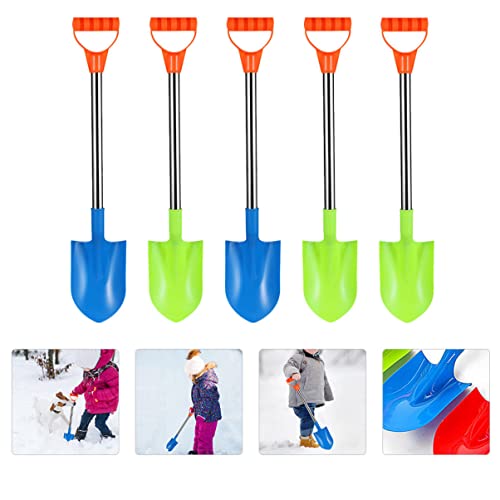 FUNNETOYU 5 Stück Teiliges Sand Schneeschaufel für Leichte Gartenspielzeuge aus Robustem Kunststoff und Edelstahl Tragbar für Strand Sandkasten und Schnee Farblich Sortiert Zufällige Farbe FUNNETOYU 5 Stück Teiliges Sand Schneeschaufel für Leichte Gartenspielzeuge aus Robustem Kunststoff und Edelstahl Tragbar für Strand Sandkasten und Schnee Farblich Sortiert Zufällige Farbe von FUNNETOYU