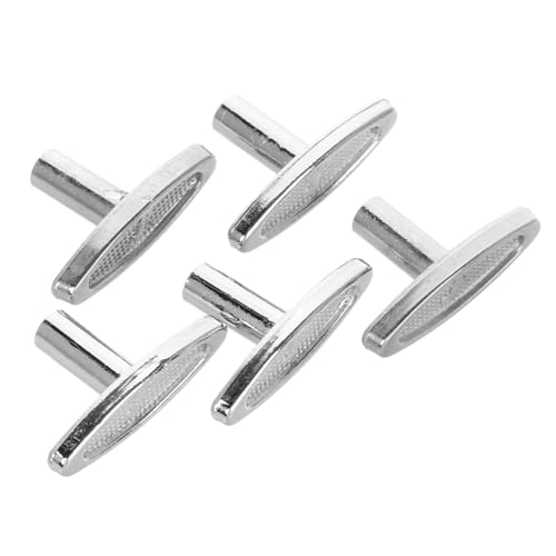 FUNNETOYU 5 Stücke Box Uhrwerk Schlüssel Aufzug Schlüssel Für Windup Silber Eisen FUNNETOYU 5 Stücke Box Uhrwerk Schlüssel Aufzug Schlüssel Für Windup Silber Eisen von FUNNETOYU