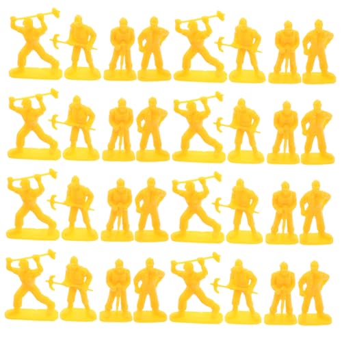 FUNNETOYU 50 Stück Mini-Bauarbeiter-Spielzeug Für Kinder, Realistische Menschenfiguren, BAU-partygeschenke Und Desktop-verzierung, Arbeiter-Modell-Spielzeug FUNNETOYU 50 Stück Mini-Bauarbeiter-Spielzeug Für Kinder, Realistische Menschenfiguren, BAU-partygeschenke Und Desktop-verzierung, Arbeiter-Modell-Spielzeug von FUNNETOYU