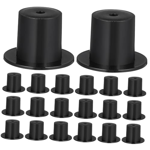FUNNETOYU 50 Stück Mini Zylinderhüte Schwarz aus Kunststoff Leichte Mini Hüte für DIY Schneemann Dekoration Fasching und Weihnachtsfeier Dekorative Puppenhüte für Bastelprojekte Langlebig FUNNETOYU 50 Stück Mini Zylinderhüte Schwarz aus Kunststoff Leichte Mini Hüte für DIY Schneemann Dekoration Fasching und Weihnachtsfeier Dekorative Puppenhüte für Bastelprojekte Langlebig von FUNNETOYU
