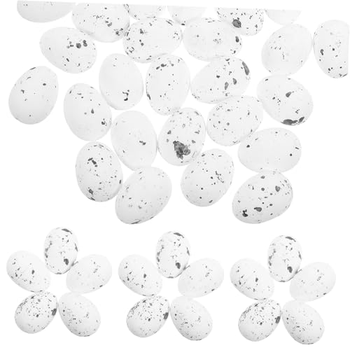 FUNNETOYU 50 Stück Schaumeier Mini-Schaumei in Eiform Eier Ei selber basteln Hühner ostereier ostereierfarbe DIY-Schaum-Ei- ei zum selber basteln Weiß FUNNETOYU 50 Stück Schaumeier Mini-Schaumei in Eiform Eier Ei selber basteln Hühner ostereier ostereierfarbe DIY-Schaum-Ei- ei zum selber basteln Weiß von FUNNETOYU