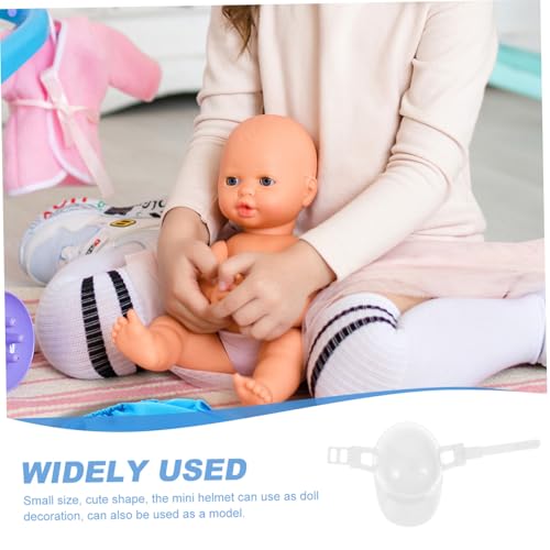 FUNNETOYU 50 Stück Teiliges Mini Sicherheitshelm aus Leichtem Kunststoff Weiße Mini Bauhelm Puppen Zubehör Kreative Party Dekoration für Puppen und Modellbau FUNNETOYU 50 Stück Teiliges Mini Sicherheitshelm aus Leichtem Kunststoff Weiße Mini Bauhelm Puppen Zubehör Kreative Party Dekoration für Puppen und Modellbau von FUNNETOYU