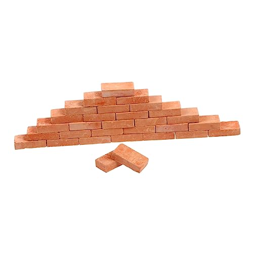 FUNNETOYU 50Stücke Maßstab Handgefertigte Modellziegel für DIY Projekte und Kreative Dekoration FUNNETOYU 50Stücke Maßstab Handgefertigte Modellziegel für DIY Projekte und Kreative Dekoration von FUNNETOYU
