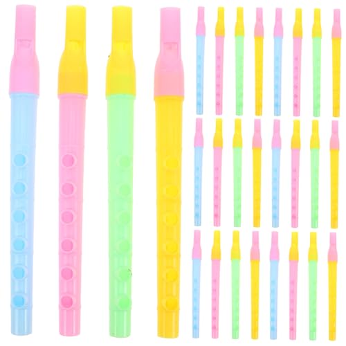 FUNNETOYU 50stücke Mädchen Flöte Tragbares Blasinstrument Für Kleinkinder Übungsinstrument Für Anfänger Und Musikspielzeug Bunten Farben FUNNETOYU 50stücke Mädchen Flöte Tragbares Blasinstrument Für Kleinkinder Übungsinstrument Für Anfänger Und Musikspielzeug Bunten Farben von FUNNETOYU