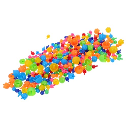 FUNNETOYU 592 STÜCKE Teiliges Pilz Nagel Steckbrett Kreative Lernspielzeug für Vorschulkinder Robustes Kunststoffmaterial Sicher und Langlebig Fördert Feinmotorik und Fantasieentwicklung FUNNETOYU 592 STÜCKE Teiliges Pilz Nagel Steckbrett Kreative Lernspielzeug für Vorschulkinder Robustes Kunststoffmaterial Sicher und Langlebig Fördert Feinmotorik und Fantasieentwicklung von FUNNETOYU