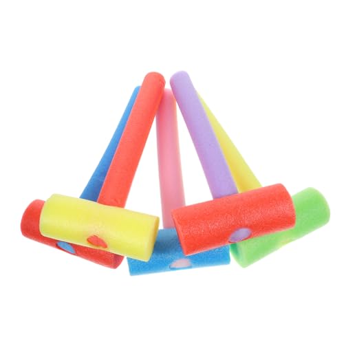 FUNNETOYU 5Stücke Teiliges Hammerspielzeug für Leichtes Farbenfrohes Montessori für Jungen für Eltern Junge Mädchen Spiele Strandaktivitäten und Bühnenrequisiten FUNNETOYU 5Stücke Teiliges Hammerspielzeug für Leichtes Farbenfrohes Montessori für Jungen für Eltern Junge Mädchen Spiele Strandaktivitäten und Bühnenrequisiten von FUNNETOYU