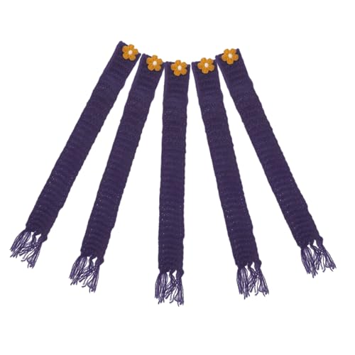 FUNNETOYU 5Stücke Teiliges Mini Schal aus Weichem Garn Dekoratives Puppenzubehör Anpassbare für DIY Projekte und Kleine Objekte Perfektes für Handwerksliebhaber FUNNETOYU 5Stücke Teiliges Mini Schal aus Weichem Garn Dekoratives Puppenzubehör Anpassbare für DIY Projekte und Kleine Objekte Perfektes für Handwerksliebhaber von FUNNETOYU