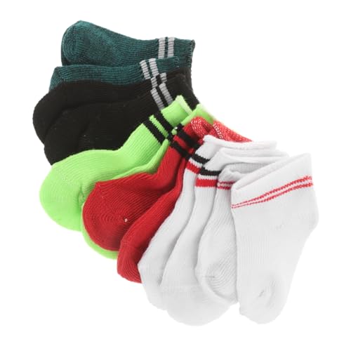 FUNNETOYU 6 Paare Puppensocken Kurzsocken für Puppen Langlebig und Wiederverwendbar als Puppenmodezubehör für Kreatives Ankleiden und Puppenfotografie FUNNETOYU 6 Paare Puppensocken Kurzsocken für Puppen Langlebig und Wiederverwendbar als Puppenmodezubehör für Kreatives Ankleiden und Puppenfotografie von FUNNETOYU