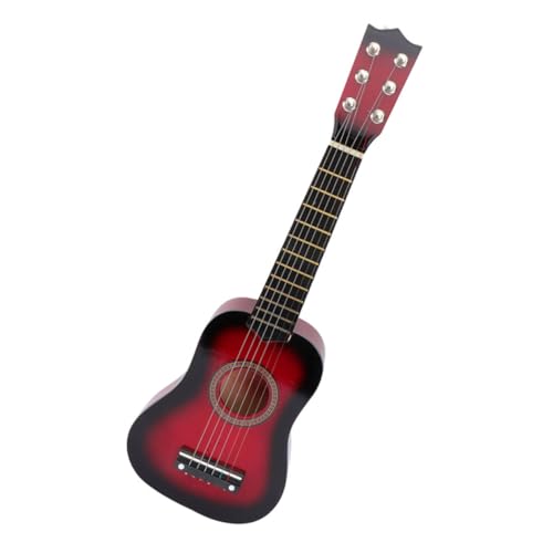 FUNNETOYU 6 Saiter Akustikgitarre aus Holz Saitiges Musikinstrument Kindgerechtes Design mit Glatten Kanten Leichtes Lernspielzeug für Kleinkinder Fördert Koordination und Frühe Entwicklung FUNNETOYU 6 Saiter Akustikgitarre aus Holz Saitiges Musikinstrument Kindgerechtes Design mit Glatten Kanten Leichtes Lernspielzeug für Kleinkinder Fördert Koordination und Frühe Entwicklung von FUNNETOYU