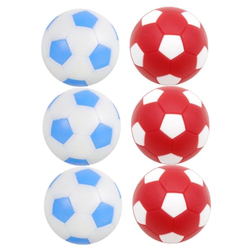 FUNNETOYU 6 Stück Desktop -Fußballball schwebender Fußball Mini Tischfußballbälle winzig klein Ersatz auswechselbare Kickerbälle Tischspiel Fußballbälle Zubehör für Kickerspiele Plastik FUNNETOYU 6 Stück Desktop -Fußballball schwebender Fußball Mini Tischfußballbälle winzig klein Ersatz auswechselbare Kickerbälle Tischspiel Fußballbälle Zubehör für Kickerspiele Plastik von FUNNETOYU