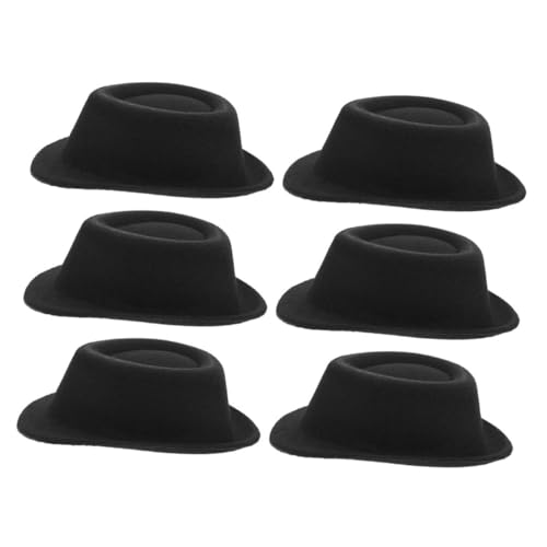 FUNNETOYU 6 Stück Jazzmützen Dekorative Mini Hüte für Puppen für Partys und Western Themen Wiederverwendbar und Stylisch für Kreative DIY Projekte FUNNETOYU 6 Stück Jazzmützen Dekorative Mini Hüte für Puppen für Partys und Western Themen Wiederverwendbar und Stylisch für Kreative DIY Projekte von FUNNETOYU