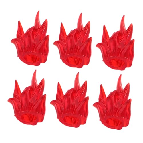 FUNNETOYU 6 Stück Puzzle Bausteine Feuer kreatives Spiel Kreatives Spiel Flammen Halloween -Flammenblöcke Halloween -Feuereffekte Miniaturflammeffekte Bildungsfeuerspiel Plastik rot FUNNETOYU 6 Stück Puzzle Bausteine Feuer kreatives Spiel Kreatives Spiel Flammen Halloween -Flammenblöcke Halloween -Feuereffekte Miniaturflammeffekte Bildungsfeuerspiel Plastik rot von FUNNETOYU