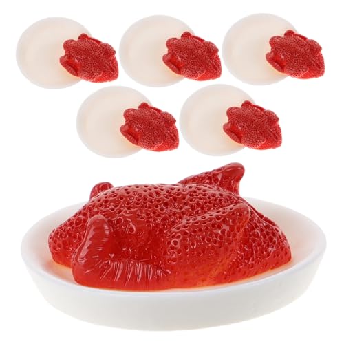 FUNNETOYU 6 Stück Roast Duck Modelle Realistische Kunstoff Dekoration für Puppenhäuser zur Verschönerung Ihrer Szenen FUNNETOYU 6 Stück Roast Duck Modelle Realistische Kunstoff Dekoration für Puppenhäuser zur Verschönerung Ihrer Szenen von FUNNETOYU