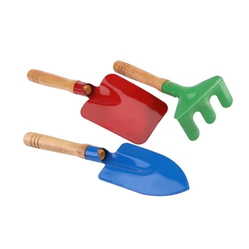 FUNNETOYU 6 Stück Sandspielzeug Set für Teiliges Set mit Schaufel Rechen und für Strand Tragbare Sandskulpturen Werkzeuge für Kreatives im Sandkasten von FUNNETOYU