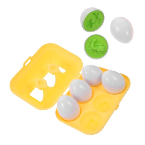 FUNNETOYU 6 Stück Smart Ego Toys Erkennung passende Eier Form sortieren Kinderspielzeug passendes Ei-Kleinkindspielzeug Kleinkindlernen Vorschullernspielzeug Plastik FUNNETOYU 6 Stück Smart Ego Toys Erkennung passende Eier Form sortieren Kinderspielzeug passendes Ei-Kleinkindspielzeug Kleinkindlernen Vorschullernspielzeug Plastik von FUNNETOYU