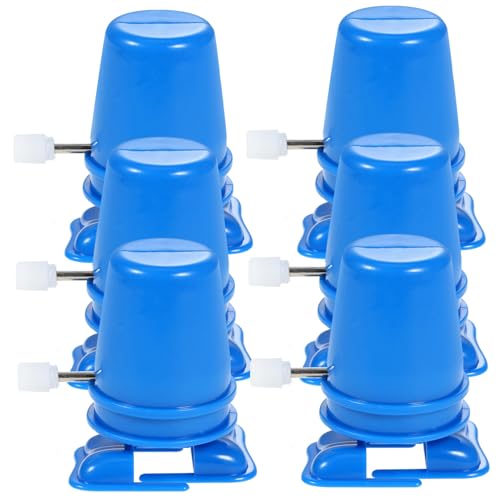 FUNNETOYU 6 Stück Teiliges Aufziehmechanismus für DIY Roboterbeine aus Stabilem Langlebige Ersatzteile für Mechanische Laufspielzeuge Einfach zu Bedienen Farblich Blau FUNNETOYU 6 Stück Teiliges Aufziehmechanismus für DIY Roboterbeine aus Stabilem Langlebige Ersatzteile für Mechanische Laufspielzeuge Einfach zu Bedienen Farblich Blau von FUNNETOYU