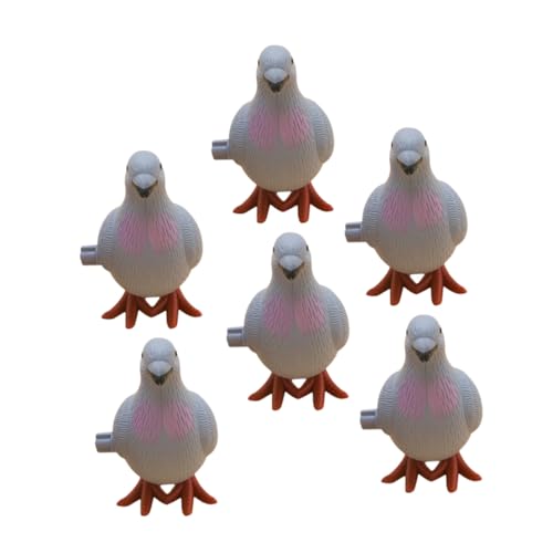 FUNNETOYU 6 Stück Teiliges Aufziehspielzeug Taube aus Niedliche Cartoon Simulation Leicht und Tragbar Fördert Fähigkeiten und Farberkennung für Drinnen und Draußen Zufällige Zufällige Farbe FUNNETOYU 6 Stück Teiliges Aufziehspielzeug Taube aus Niedliche Cartoon Simulation Leicht und Tragbar Fördert Fähigkeiten und Farberkennung für Drinnen und Draußen Zufällige Zufällige Farbe von FUNNETOYU