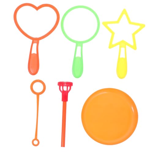 FUNNETOYU 6 Stück Teiliges Bubble Making Stick Set für Bunte Seifenblasenstäbe aus Hochwertigem mit Praktischem Wasserbehälter Leicht zu Halten Sicher für Sommer spielspaß Zufällige Farbe FUNNETOYU 6 Stück Teiliges Bubble Making Stick Set für Bunte Seifenblasenstäbe aus Hochwertigem mit Praktischem Wasserbehälter Leicht zu Halten Sicher für Sommer spielspaß Zufällige Farbe von FUNNETOYU