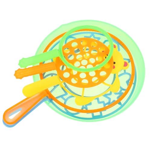 FUNNETOYU 6 Stück Teiliges Bubble Stick für Lustiges Outdoor mit Handlichem Griff Sicherem Material Farblich Sortiert für Sommer Partys und Fotoshootings Tragbar und Einfach Zufällige Farbe von FUNNETOYU