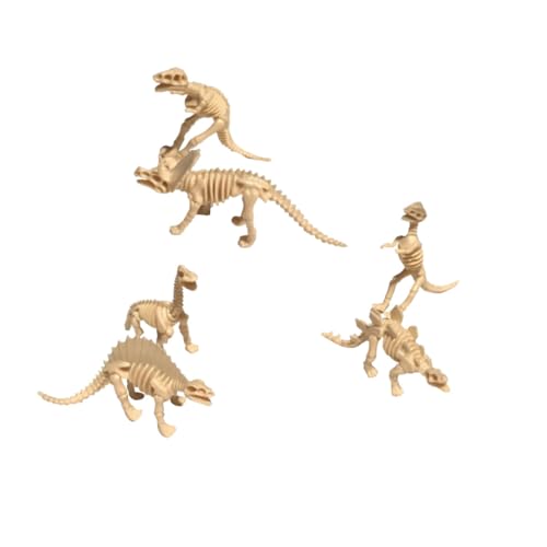 FUNNETOYU 6 Stück Teiliges Dinosaurier Skelett Modell aus Kunststoff Pädagogisches Kinderspielzeug Realistische Dinoskelette Fördert Fantasie und Sammelleidenschaft Geeignet als FUNNETOYU 6 Stück Teiliges Dinosaurier Skelett Modell aus Kunststoff Pädagogisches Kinderspielzeug Realistische Dinoskelette Fördert Fantasie und Sammelleidenschaft Geeignet als von FUNNETOYU