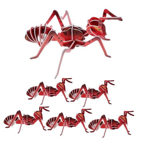 FUNNETOYU 6 Teiliges Für Wissenschaftliche Experimente Ameisen Puzzles Realistische Insektenspielzeuge Ameisenbausätze Ameisenfiguren Insektenlehrproben Ameisenwanzenspielzeug FUNNETOYU 6 Teiliges Für Wissenschaftliche Experimente Ameisen Puzzles Realistische Insektenspielzeuge Ameisenbausätze Ameisenfiguren Insektenlehrproben Ameisenwanzenspielzeug von FUNNETOYU