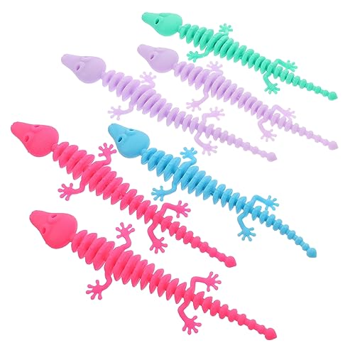 FUNNETOYU 6Stücke Armbandspielzeug Tierknochenform Party Armbänder Für Einzigartiges Zur Stressbewältigung Und Kreativen Gemischte Farben von FUNNETOYU