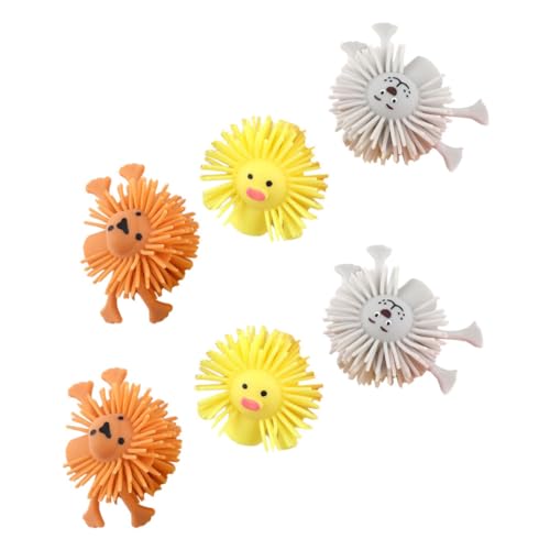 FUNNETOYU 6Stücke Teiliges Fingerpuppen Tier Set aus Hochwertigem Entzückende Sensorische Spielzeuge für Handpuppen für Zuhause Themenpartys und Pädagogisches Zufällige Farben FUNNETOYU 6Stücke Teiliges Fingerpuppen Tier Set aus Hochwertigem Entzückende Sensorische Spielzeuge für Handpuppen für Zuhause Themenpartys und Pädagogisches Zufällige Farben von FUNNETOYU