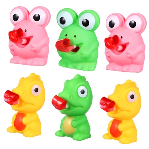 FUNNETOYU 6Stücke Teiliges Quetschspielzeug mit Zungenpop Frosch und Dinosaurier Niedliches Stressspielzeug für Erwachsene für Geschenkkörbe und Material FUNNETOYU 6Stücke Teiliges Quetschspielzeug mit Zungenpop Frosch und Dinosaurier Niedliches Stressspielzeug für Erwachsene für Geschenkkörbe und Material von FUNNETOYU